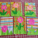 7. wiosenne kwiaty wyklejane z kolorowego papieru.jpg